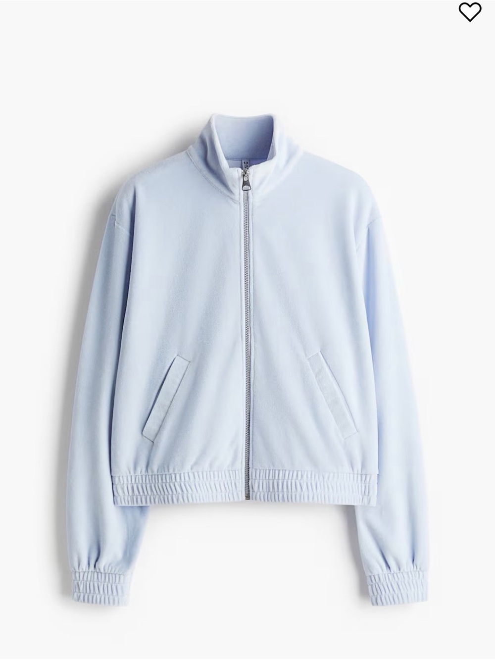 H&M Divided Light Blue Basic Sweatshirt